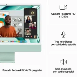 PC Todo En Uno Apple iMac M3 8GB 256GB 24