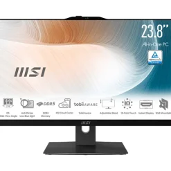 PC Todo En Uno MSI Modern AM242P 1M-1498ES i7-150U 16GB 512GB 24" FreeDOS Negro