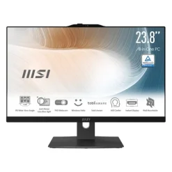 PC Todo En Uno MSI Modern AM242TP 12M-032EU i5-1240P 16GB 512GB 23.8" W11P Negro