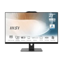 PC Todo En Uno MSI Modern AM272P 12M-843ES i7-1255U 16GB 512GB +1TB 27" W11H Negro