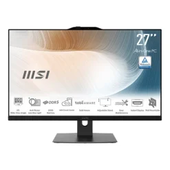 PC Todo En Uno MSI Modern AM272P 1M-888ES i7-150U 16GB 512GB 27" W11P Negro