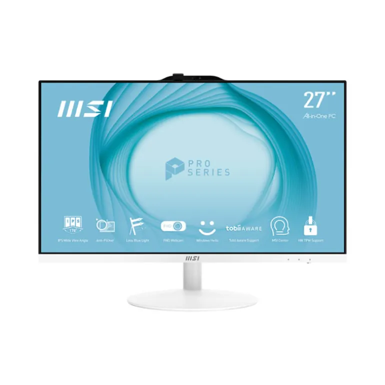 PC Todo En Uno MSI PRO AP272 13M-237EU i3-13100 8GB 512GB 27" W11H Blanco