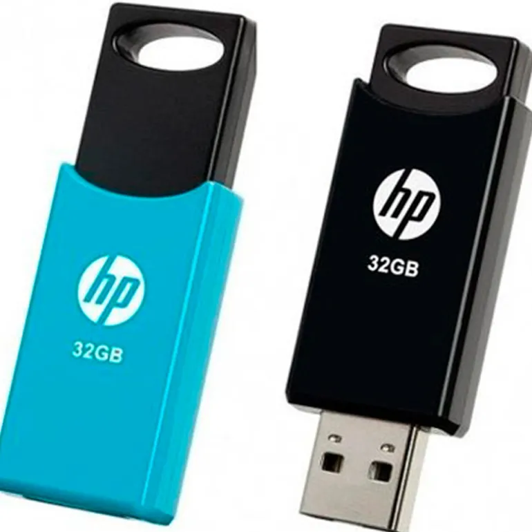 Pendrive HP PNY v212w 32GB USB 2.0 Negro Azul 2u