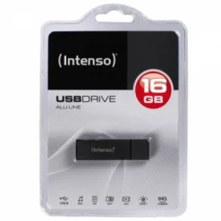 Pendrive Intenso 3521471 Aluminio Line 16GB Antracita