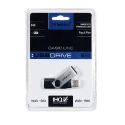 Pendrive Intenso Basic Line 8GB USB 2.0 Negro