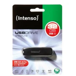 Pendrive Intenso Speed Line 32GB USB 3.0 Negro