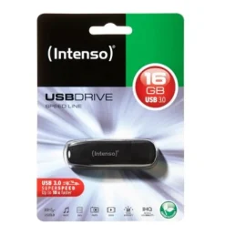 Pendrive Intenso Speed Line 64GB USB 3.0 Negro