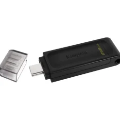 Pendrive Kingston DataTraveler 70 256GB USB-C Gen1 Negro