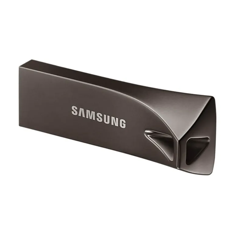 Pendrive Samsung BAR Plus 512GB USB 3.2 Gris Titanio