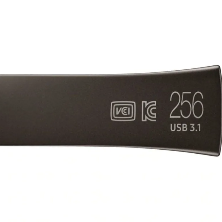 Pendrive Samsung Bar Plus 256GB USB 3.1 Gris Titanio