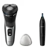 Philips Afeitadora Eléctrica + Recortador Nariz/Orejas S3000