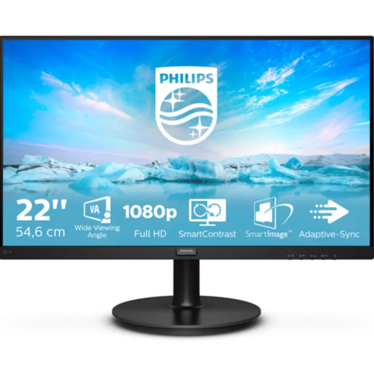 Philips V Line V8 221V8 22" FHD Negro - Monitor
