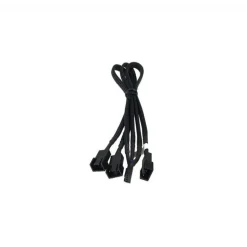 Phobya Cable Y 4Pin PWM 3x 4Pin PWM 30cm Black - Cable