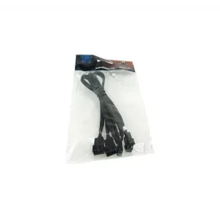 Phobya Cable Y 4Pin PWM 3x 4Pin PWM 30cm Black - Cable