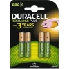 Pila Duracell Recargable AAA Pack 4