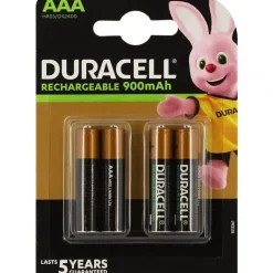 Pila Duracell Recargable AAA Pack 4