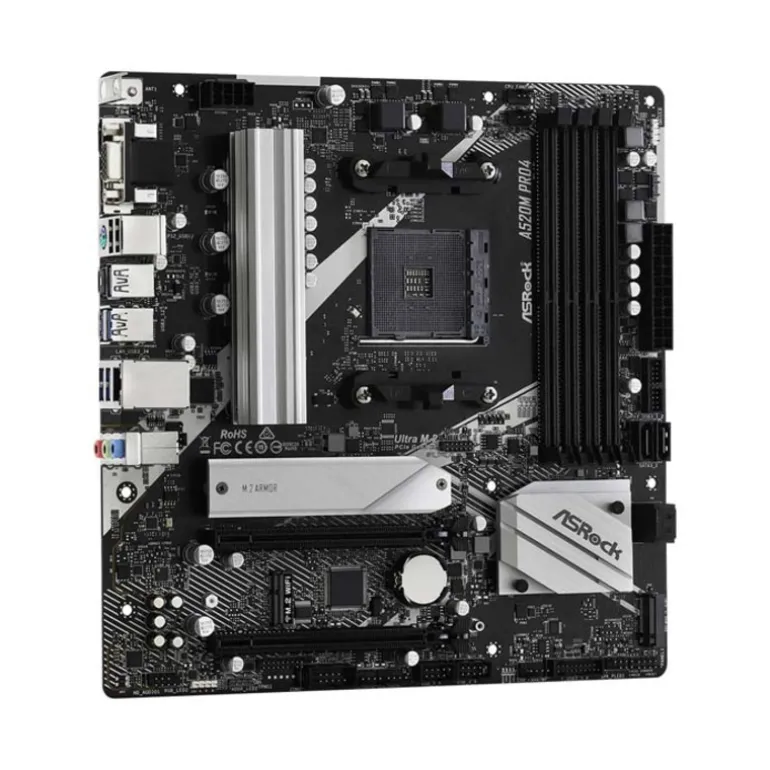 Placa Base ASRock A520M Pro4 Socket AM4