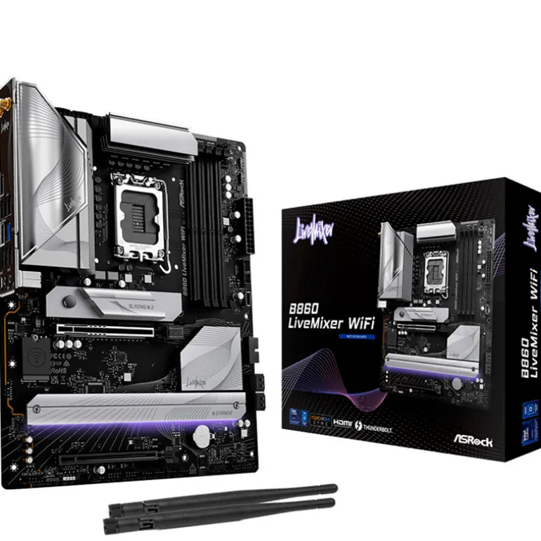 Placa Base ASRock B860 LiveMixer WIFI Socket 1851