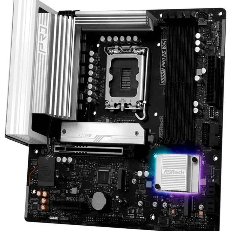 Placa Base ASRock B860M Pro RS WIFI Socket 1851