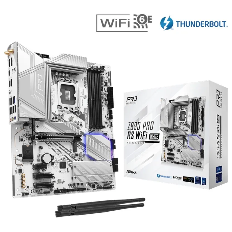 Placa Base ASRock Z890 Pro RS White WIFI Socket 1851