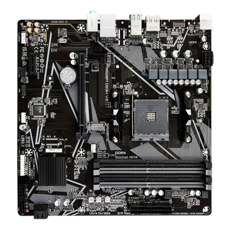 Placa Base Gigabyte A520M DS3H V2 Socket AM4