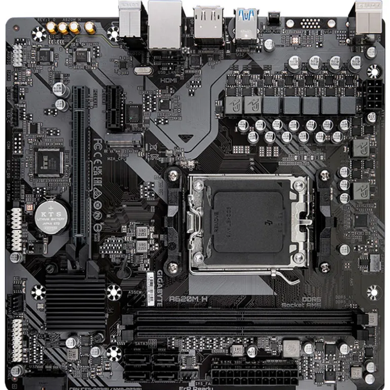 Placa Base Gigabyte A620M H Socket AM5