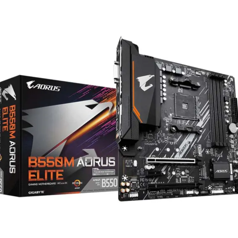 Placa Base Gigabyte B550M AORUS Elite Socket AM4