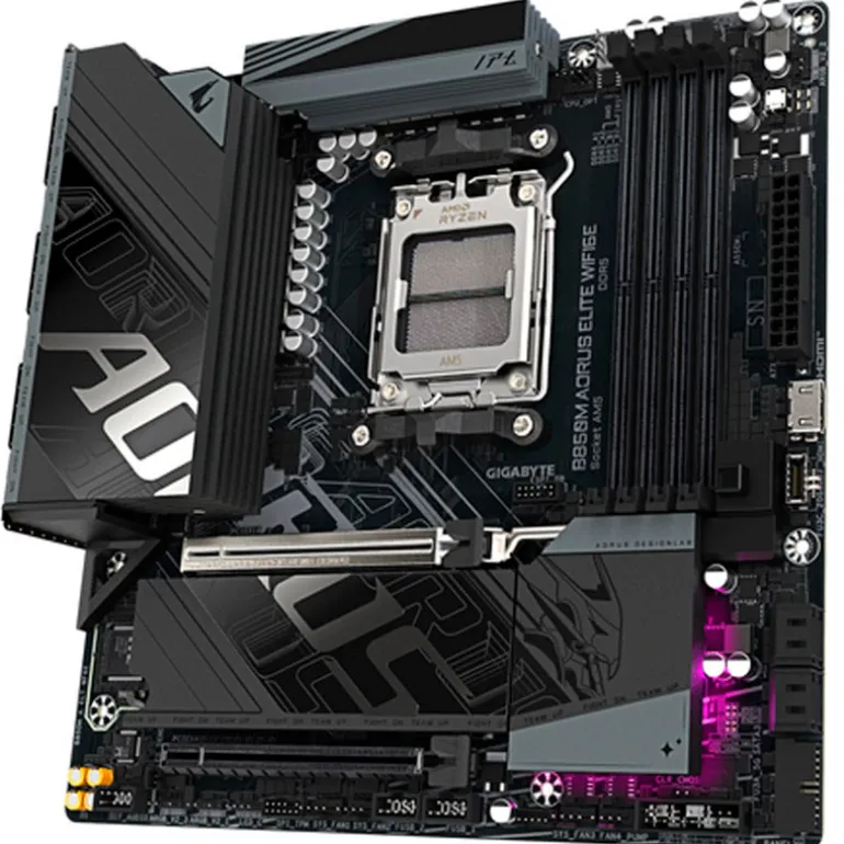 Placa Base Gigabyte B850M AORUS ELITE WIFI6E Socket AM5