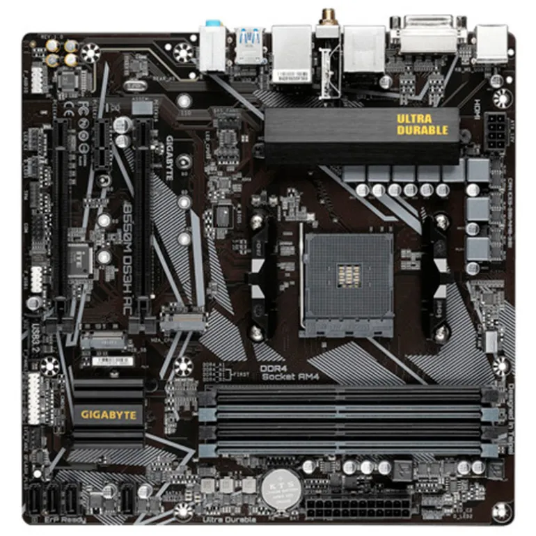 Placa Base Gigabyte B550M DS3H AC Socket AM4