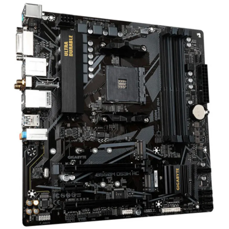 Placa Base Gigabyte B550M DS3H AC Socket AM4