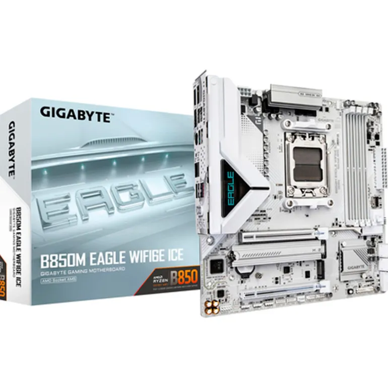 Placa Base Gigabyte B850M EAGLE WIFI6E ICE Socket AM5