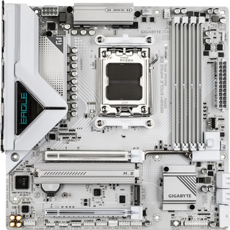 Placa Base Gigabyte B850M EAGLE WIFI6E ICE Socket AM5