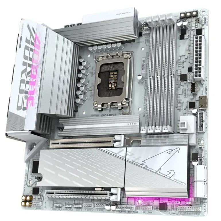 Placa Base Gigabyte B860M Elite WIFI6E ICE Socket 1851