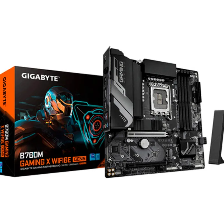 Placa Base Gigabyte B760M GAMING X WIFI6E GEN5 Socket 1700