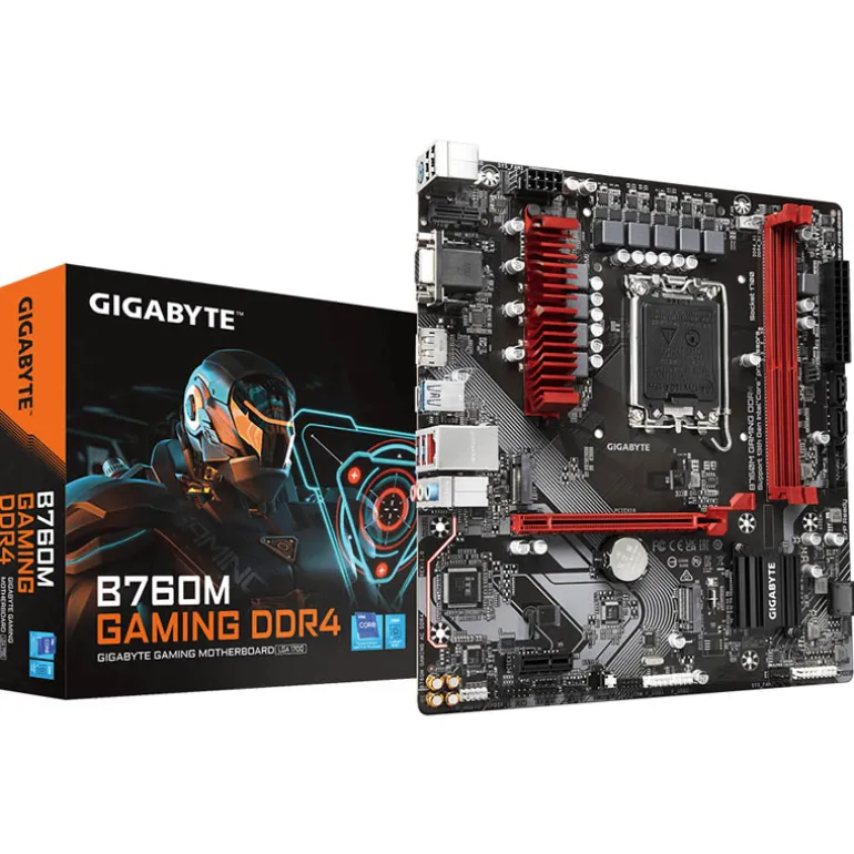 Placa Base Gigabyte B760M Gaming D4 Socket 1700