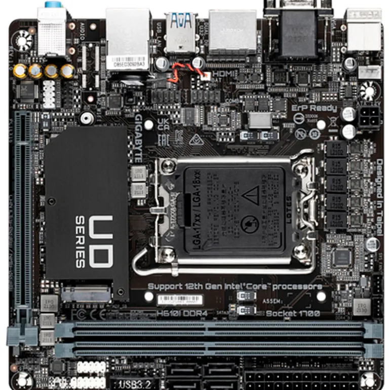 Placa Base Gigabyte H610I DDR4 Socket 1700