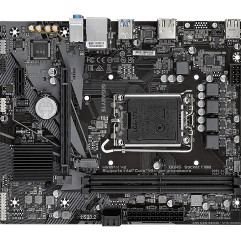Placa Base Gigabyte H610M K V2 Socket 1700