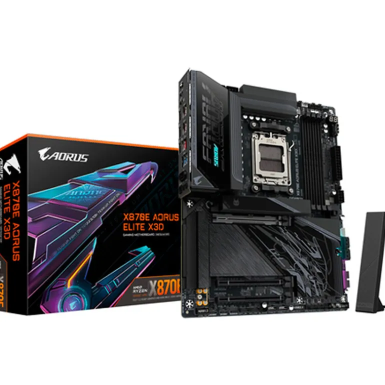 Placa Base Gigabyte X870E AORUS ELITE X3D Socket AM5