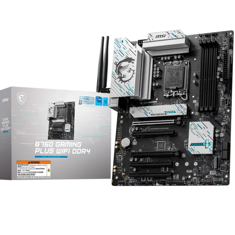 Placa Base MSI B760 GAMING PLUS WIFI D4 Socket 1700