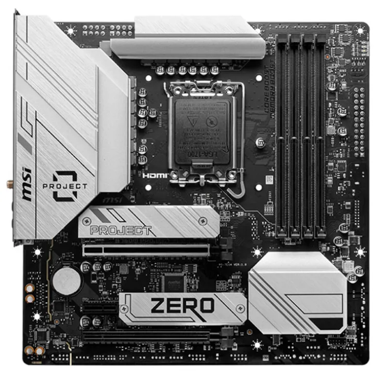 Placa Base MSI B760M PROJECT ZERO Socket 1700