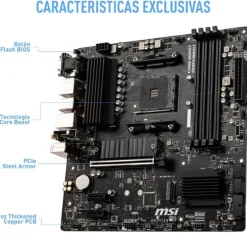 Placa Base MSI B550M PRO-VDH WIFI Socket AM4