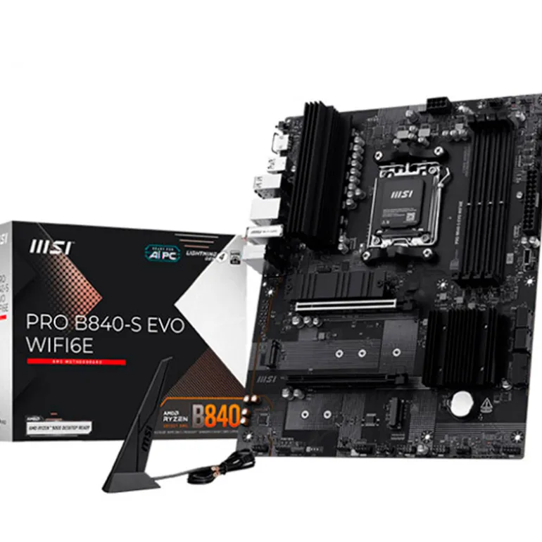 Placa Base MSI PRO B840-S EVO WIFI6E Socket AM5