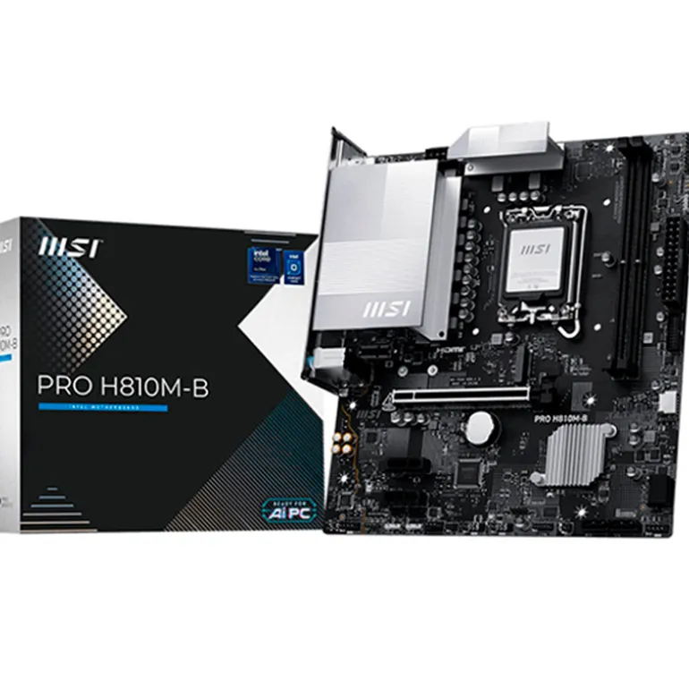 Placa Base MSI PRO H810M-B Socket 1851