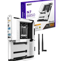 Placa Base NZXT N7 B850 WH Socket AM5