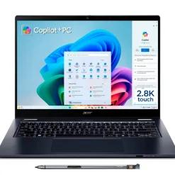 Portátil Acer TravelMate P4 Spin 14 TMP414RN-55-TCO-70KC U7-255U 32GB 1TB 14" W11P