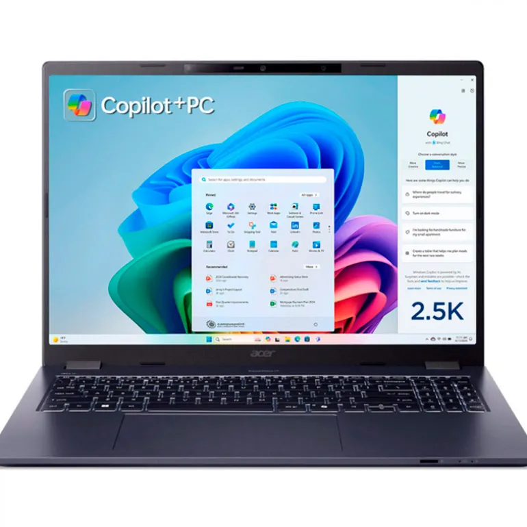 Portátil Acer TravelMate P4 16 TMP416-54-TCO-791X U7-255U 32GB 1TB 16" W11P