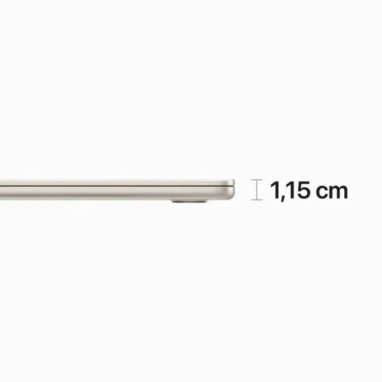 Portátil Apple Macbook Air 15 M2 8GB 256GB 15" Blanco Estrella