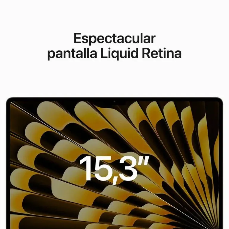 Portátil Apple Macbook Air 15 M2 8GB 256GB 15" Blanco Estrella