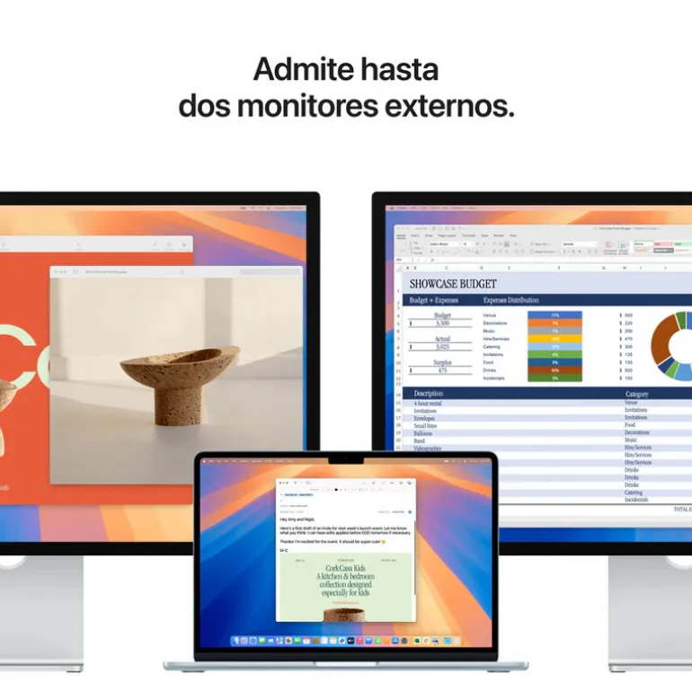 Portátil Apple MacBook Air M4 16GB 256GB 13" Blanco Estrella