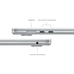 Portátil Apple MacBook Air 15 M3 8GB 256GB 15